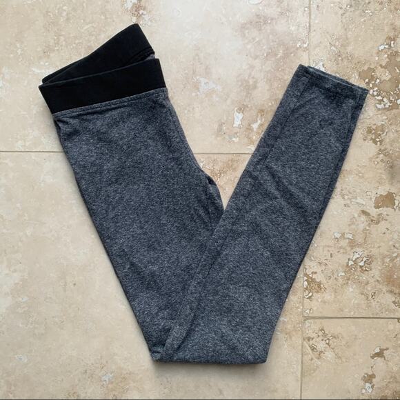 Madewell gray black color block leggings - Picture 3 of 10